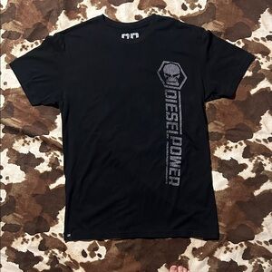 Diesel Power Black Short Sleeve T-Shirt